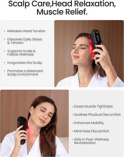 The Glow Brush™ - Cordless Electric Scalp & Body Massager