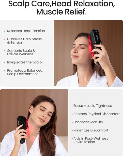 The Glow Brush™ - Cordless Electric Scalp & Body Massager