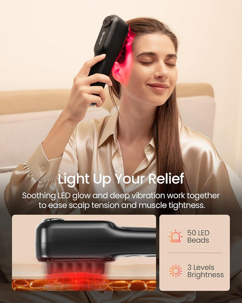 The Glow Brush™ - Cordless Electric Scalp & Body Massager